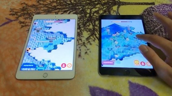iPad mini 4 vs iPad mini 5 2019 сравнение в играх и GoPro app