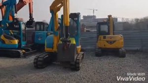 Проверка Мини экскаватора Yanmar B6