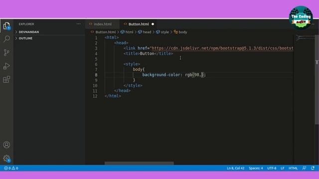 design a interesting button | html | The Coding Race смотреть онлайн