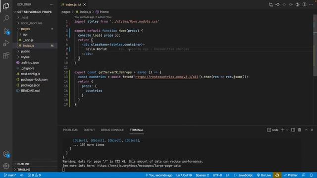 Next.js getServerSideProps ile Server Side Rendering смотреть онлайн