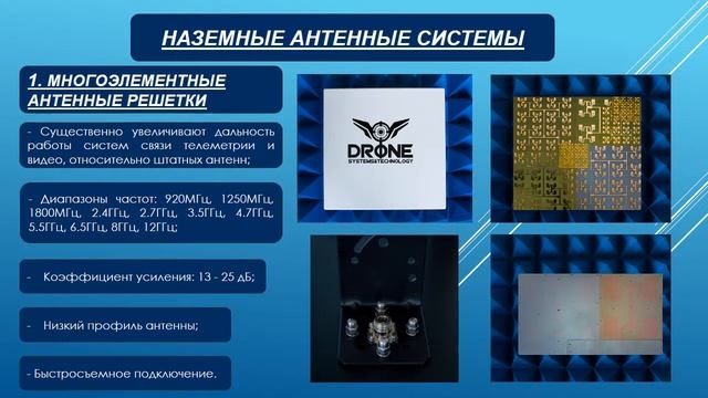 Антенны беспилотных летательных аппаратов (БПЛА) смотреть онлайн