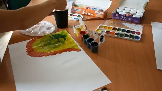 Арт терапевтическая техника Рисование волшебными красками смотреть онлайн