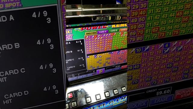 5 cent power keno multi card смотреть онлайн