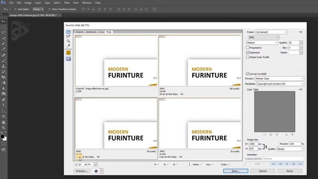 ഫോട്ടോഷോപ്പ് മെനു ഓപ്ഷന്സ് പഠിക്കാം - SAVE FOR WEB IN PHOTOSHOP : PART -03 смотреть онлайн