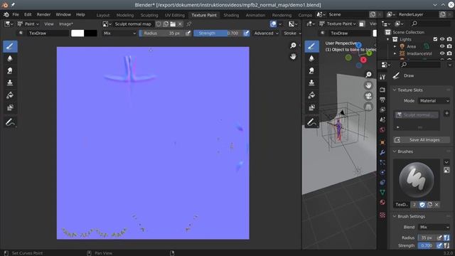 MPFB2: Creating A Normalmap For Your Character