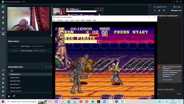 The Pirates of Dark Water (SNES)- вторая попытка + Alladin (также SNES)-большой SNES-вечер в 18 :30 смотреть онлайн