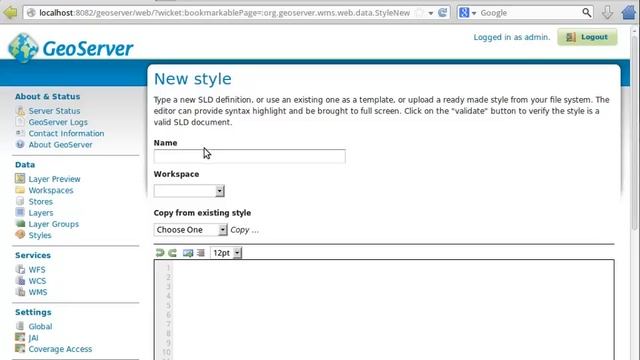 Creating WMS with GeoServer on OSGeo Live Virtual Machine смотреть онлайн