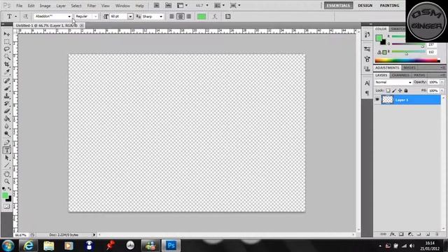 Easy way to install Fonts to use in Photoshop CS5-Windows 7 [HD] смотреть онлайн