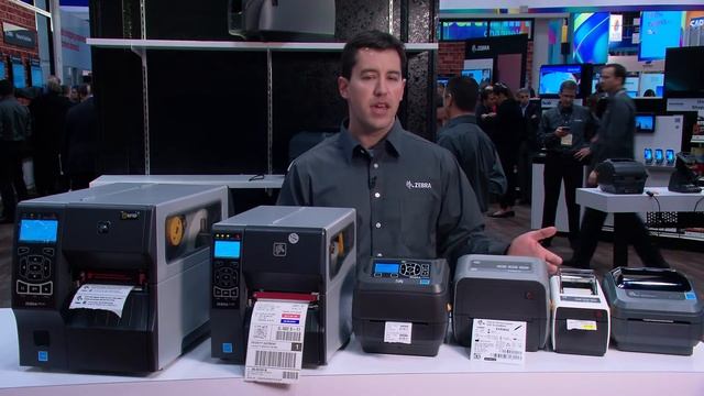 Zebra Technologies: Stationary Printers, NRF 2016 смотреть онлайн