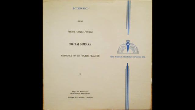 Musica Antiqua Polonica: 19. Mikolaj Gomolka: Psalm 125 смотреть онлайн
