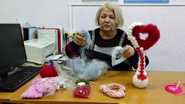 Мастер класс поделки из сизаля "Сердечки" смотреть онлайн
