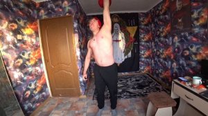 Жим гири 32 кг стоя . Дорога к жиму гири #3