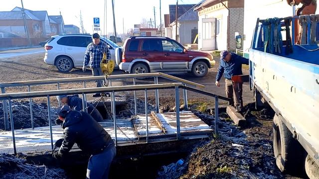 Подготовительные работы для новой парковки. смотреть онлайн