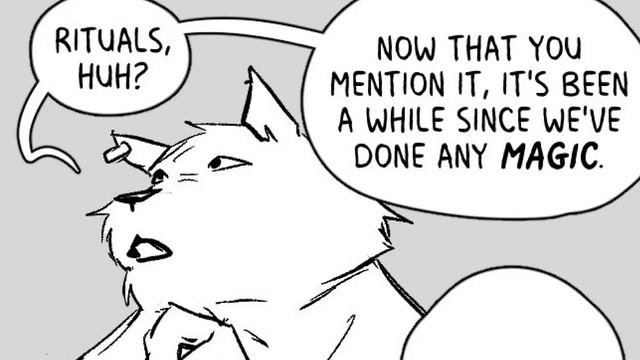 Monster Research: Werewolf Magic Ritual | Spicymancer comic dub смотреть онлайн