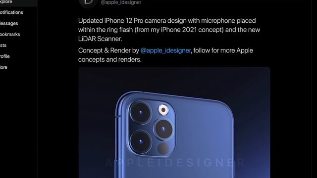 iPhone 12 Pro Stabilization Improvements + LiDAR Design смотреть онлайн