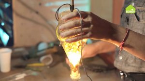 Подвесной светильник из стеклянного графина. Как сделать оригинальный осветительный прибор