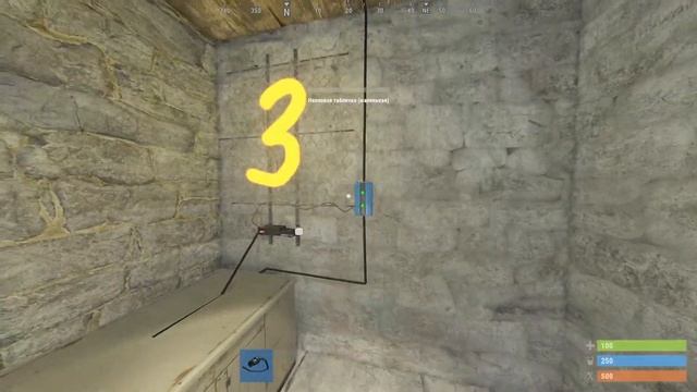 Как провести свет в Раст?(How to connect the light in RUST?) смотреть онлайн