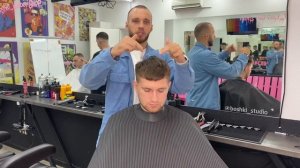 Как уложить мужскую стрижку Кроп дома | Бошки Studio