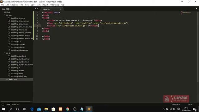 Cara Menginstall Bootstrap 4 - TutorBot смотреть онлайн