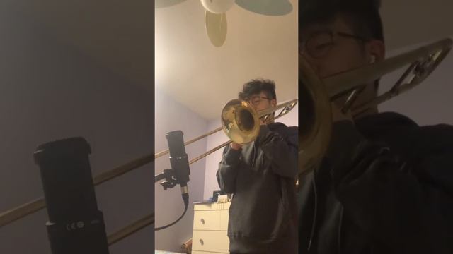 Black and Blues Trombone Cover смотреть онлайн