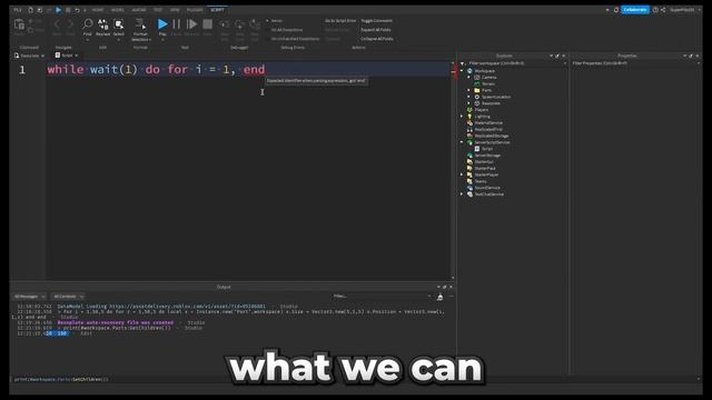 I Made a ROBLOX Game With 1 LINE of Code! смотреть онлайн