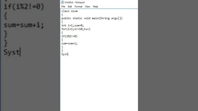 How to Print Sum of 1 to 10 Odd Numbers in Java смотреть онлайн