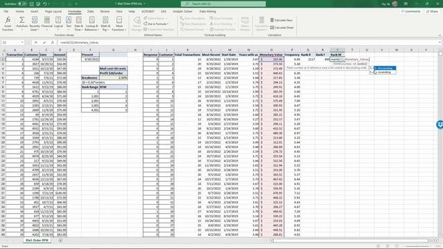 Using Excel to Segment Customer in an RFM Framework (updated) смотреть онлайн