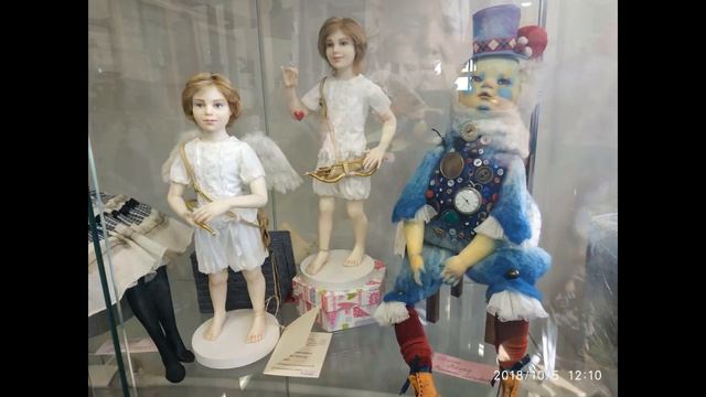 Обзор.Кукла.Кремль в Измайлово.Галерея "Кукольный переулок" смотреть онлайн