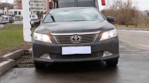 ДХО, Дальний в полнакала Тойтоа Камри V50 / DRL, High beam dimly. Toyota Camry, V50