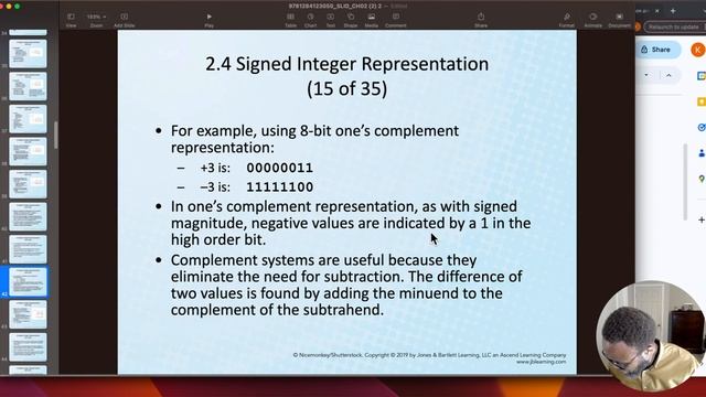 Week 2: Integer and floating-point representation, Character codes, Error correction and Detection смотреть онлайн