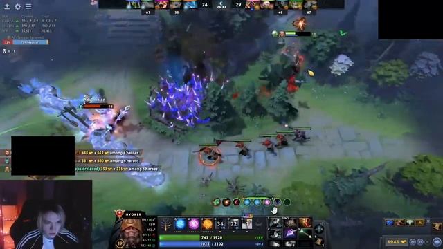 ИНБОССИК ПОКАЗАЛ ЛУЧШУЮ ИГРУ НА ИНВОКЕРЕ / INBOSSIK INVOKER DOTA 2 смотреть онлайн