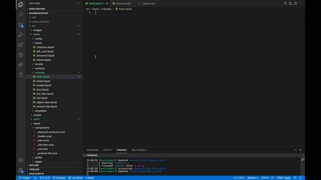 Shopify Dev Tips: Add Custom Fonts смотреть онлайн