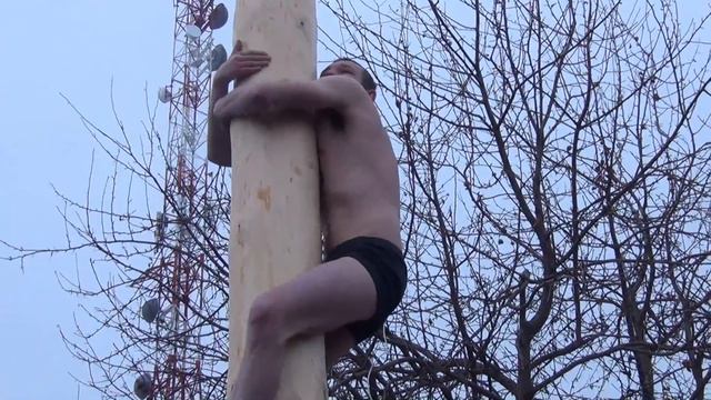 На СТОЛБ полезли Масленица понимаешь смотреть онлайн