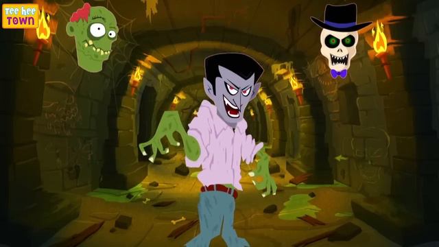 Secret Haunted Tunnel With Len And Mini And Many More Nursery Rhymes By Teehee Town