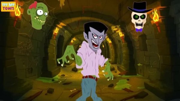 Secret Haunted Tunnel With Len and Mini and Many More Nursery Rhymes by Teehee Town