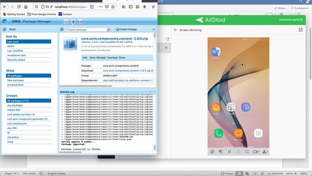 AEM Android Firebase integration смотреть онлайн