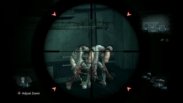 Resident evil revelations // hunter over AI parker (skin mod) смотреть онлайн