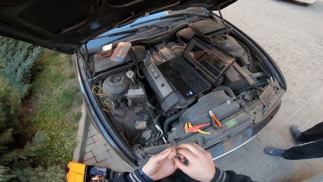 BMW E39 - Отключаем иммобилайзер на выезде. MS41 EWS OFF смотреть онлайн