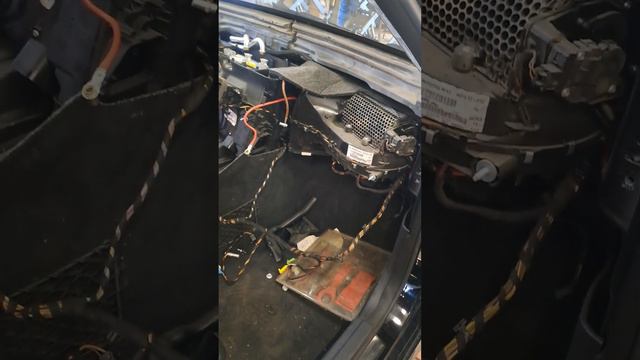 Замена радиатора печки Мерседес Е-класс W212, 2011г-