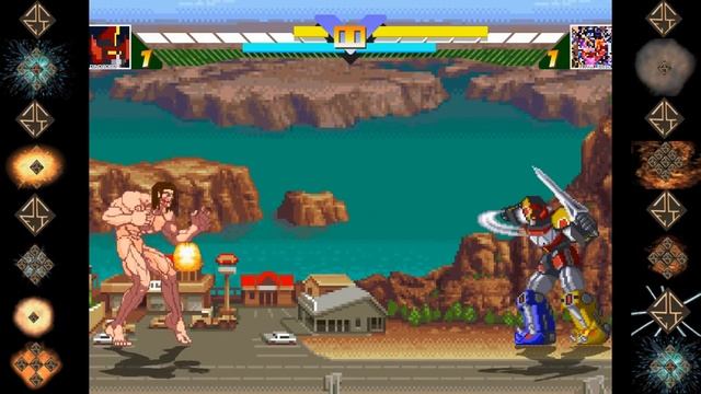 Dino Megazord (Power Rangers) vs Eren Jaeger Titan (Attack on Titan) - Ultimate Mugen Fight 2015 смотреть онлайн