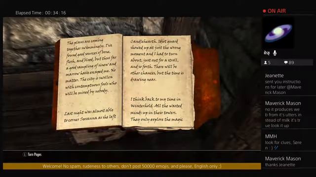 Skyrim LIVE Ps4 Anniversary Edition W Mod - 8