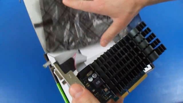 Видеокарта ASUS GeForce GT 630 (GT630-SL-1GD3-L) | unboxing смотреть онлайн