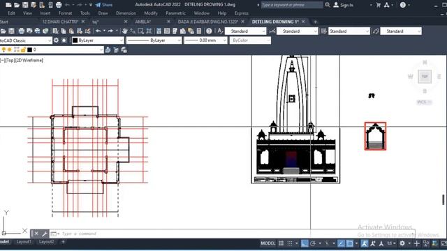 TEMPLE ALL ELEVATION CAD DESIGN #temple #cad #stone #autocad смотреть онлайн