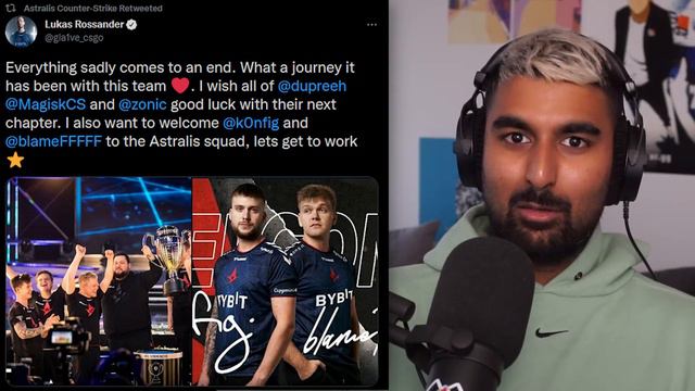 blameF and k0nfig JOIN ASTRALIS! COMPLEXITY DEAD!? Team Spirit NEW ROSTER | CS:GO news with lau смотреть онлайн