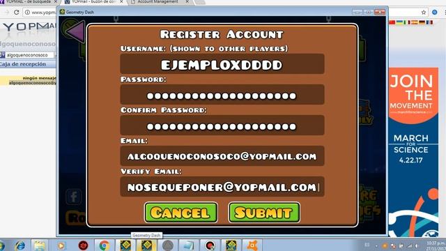 Como crear una cuenta en gd смотреть онлайн