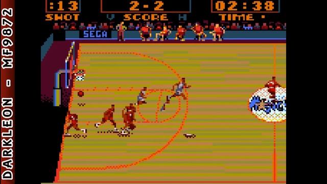 Game Gear - NBA Action starring David Robinson © 1994 Sega - Gameplay смотреть онлайн