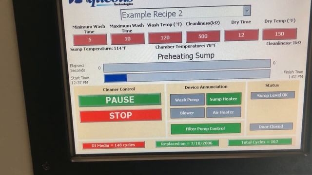 Aqueous Technologies SMT1000-CL PCB Batch Cleaner Test смотреть онлайн