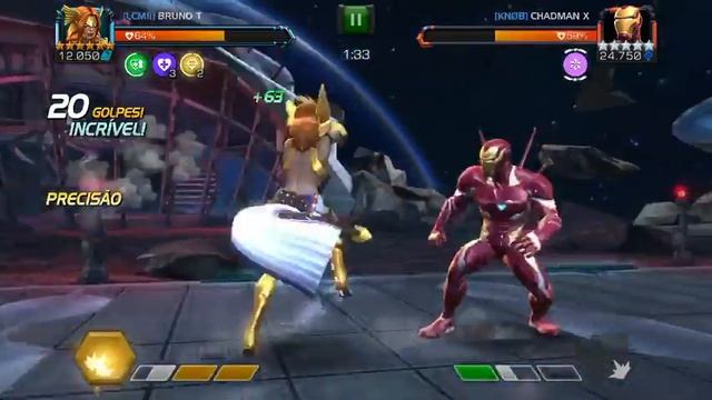 Angela VS Iron Man IW (War node 44) смотреть онлайн