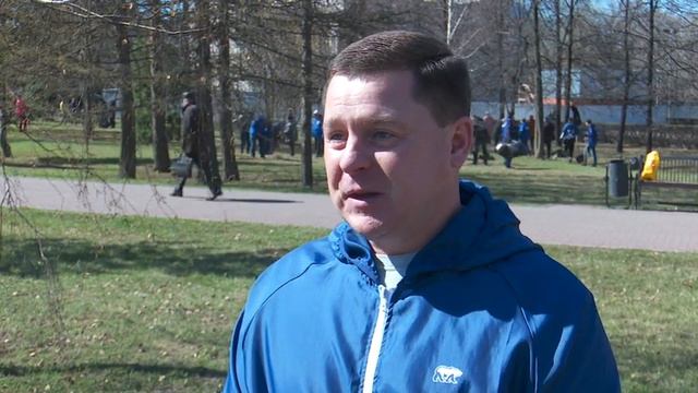 Вадим Ромасенко принял участие в апрельском субботнике