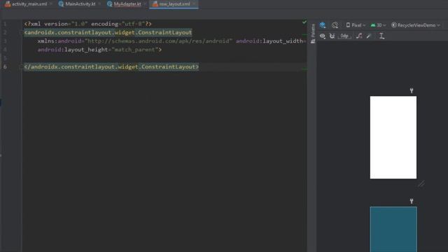 View Binding with RecyclerView Adapter - Android Studio Tutorial смотреть онлайн